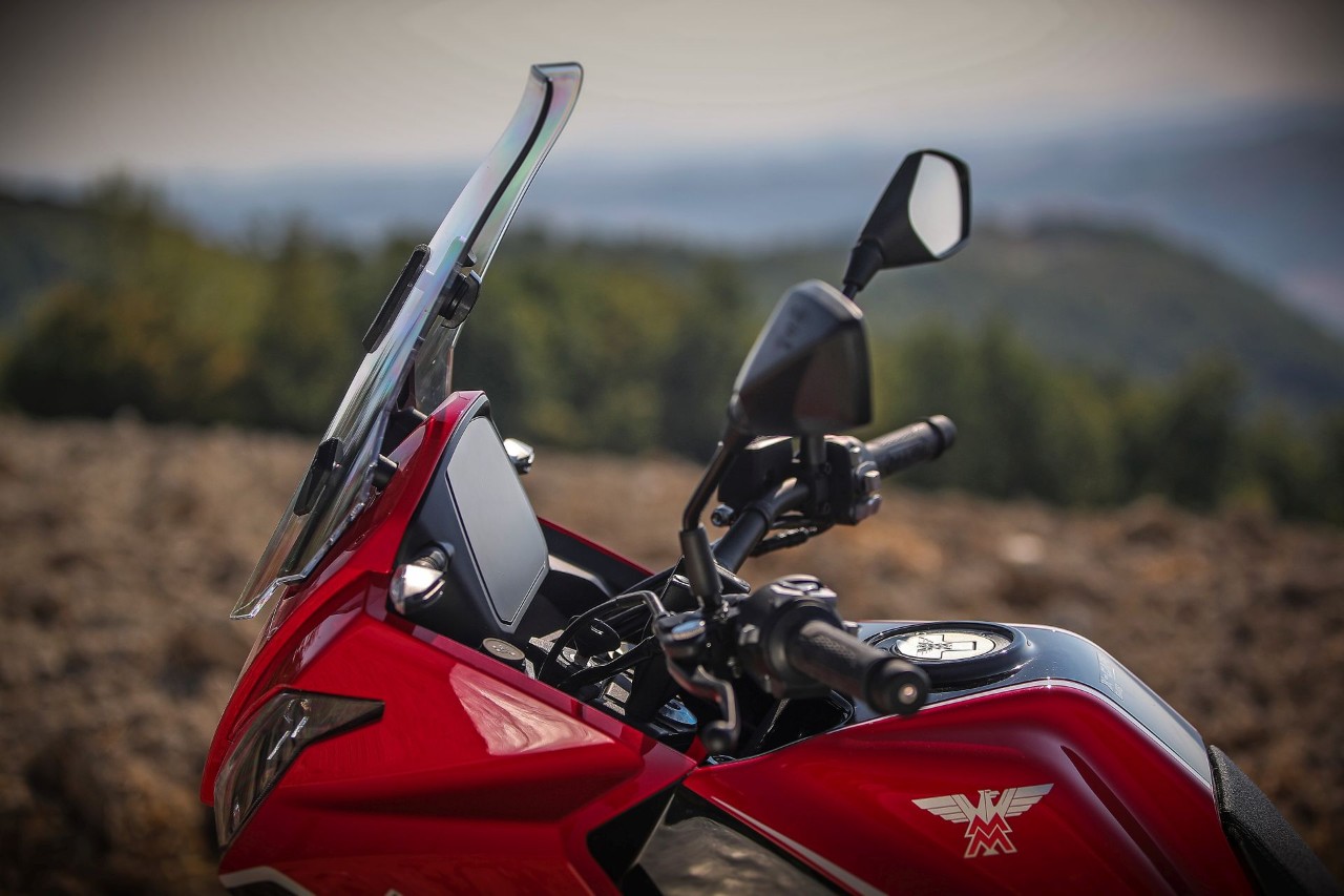 Moto Morini X-Cape: punto di FUGA